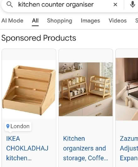 Photo of Kitchen organiser (Kemptown BN2) #1