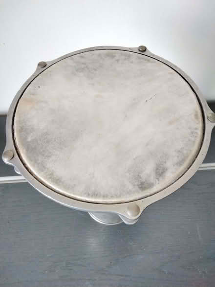 Photo of free Small metal hand drum. (Allerton L18) #2