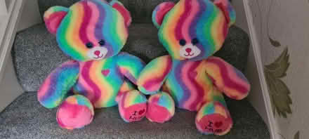 Photo of free 2 rainbow teddy (Boothville) #1