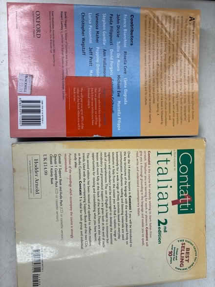 Photo of free Italian textbooks (Olton B92) #2