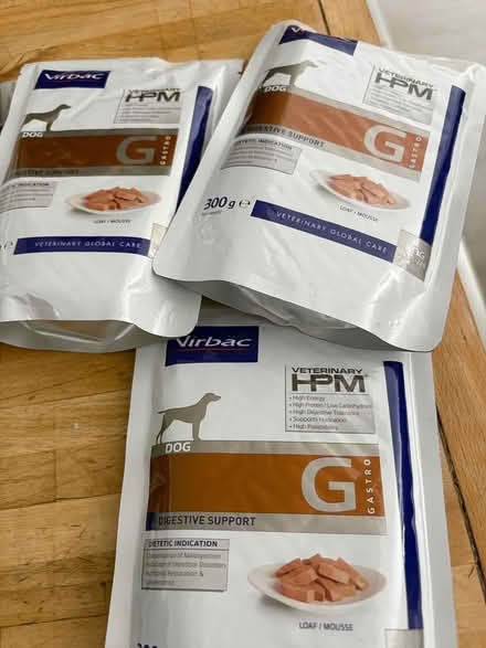 Photo of free 3 pouches dog digestive food (St Marychurch, Torquay TQ1) #1
