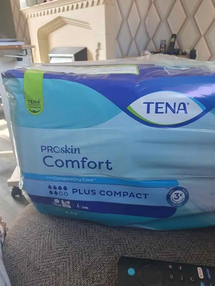Photo of free Tena pads 6 pks of 42 (Middlesbrough ts37hb) #1