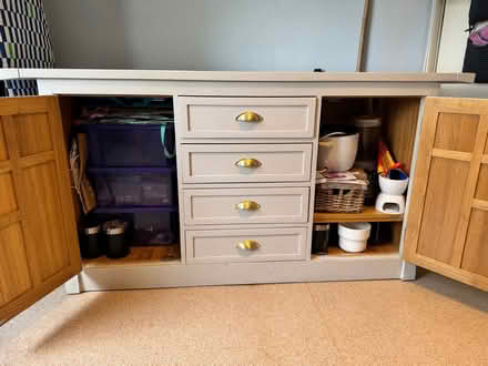 Photo of free Oak sideboard (Canonbury N1) #3