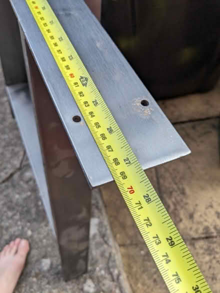 Photo of free Steel Table Legs (South Tottenham N15) #2