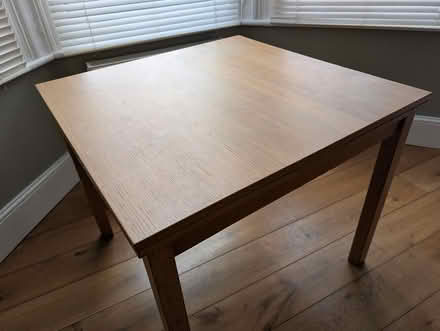Photo of free IKEA Bjursta Oak Veneer Table (Turnpike Lane N15) #1