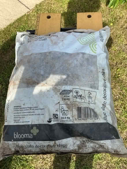 Photo of free Blue slate decorative chips (Stubbington PO14) #3