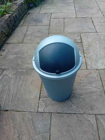 Photo of free grey roll top rubbish bin (Caton green LA2) #1