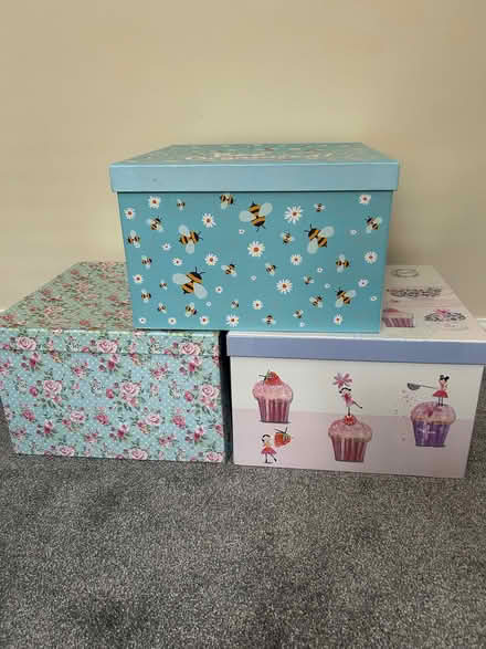 Photo of free Collapsible storage boxes (Spinningfields M3) #1