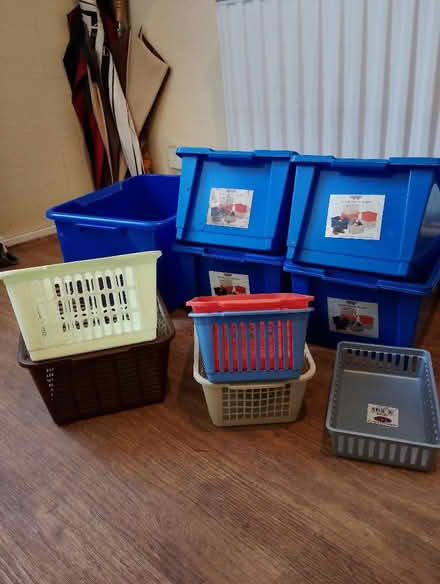 Photo of free Plastic storage containers (Homerton E9) #1