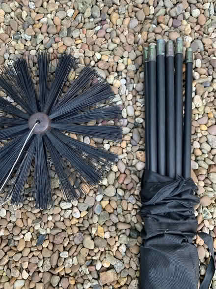 Photo of free chimney sweeping brush set with bag (LE7 9 Scraptoft) #2