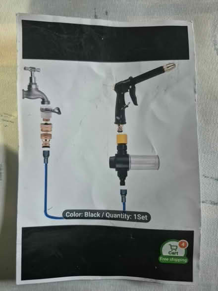 Photo of free Garden Hose & spray adapter (Horsham Town area) #2