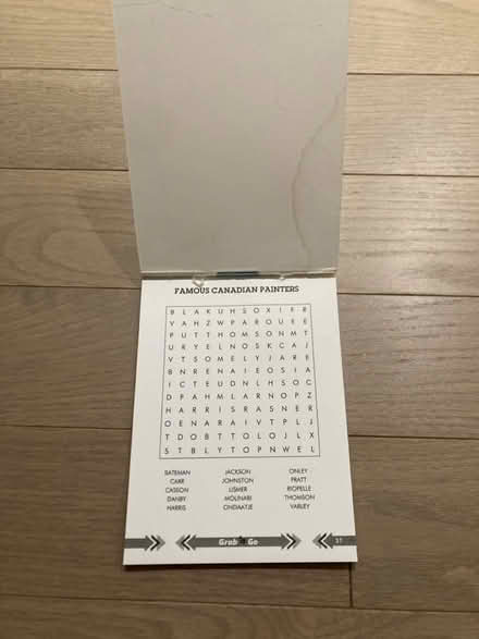 Photo of free Word search mini book (Kennedy/16th in Markham) #2