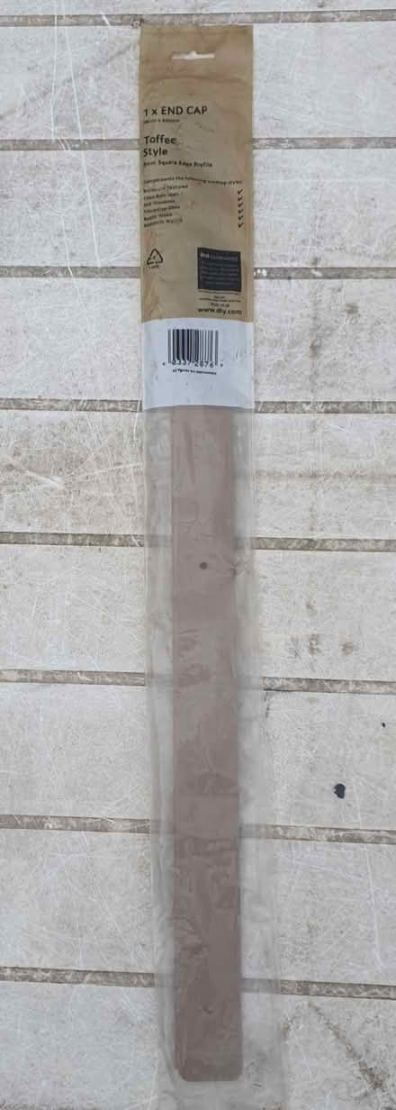 Photo of free B&Q Toffee coloured worktop end cap (GU2 Stoughton) #1