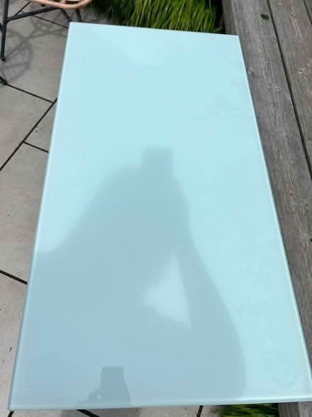 Photo of free Small desk/table - opaque glass (Colinton EH13) #3