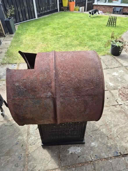 Photo of free Old food drum for planter (Parsons cross S5) #1
