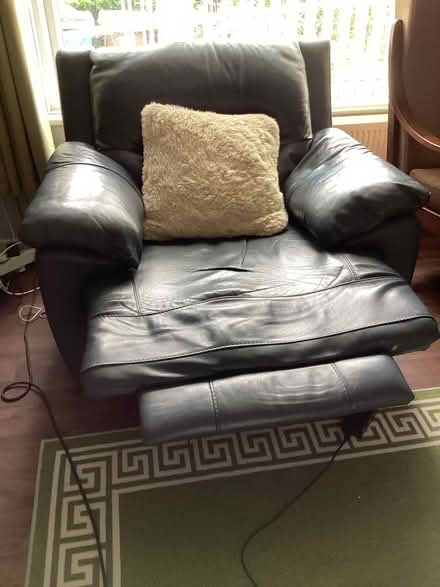 Photo of free Leather electric recliner chair (Bilborough Nottingham NG8) #2