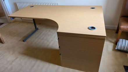 Photo of free Large right hand corner desk (Saint Ninians FK7) #1