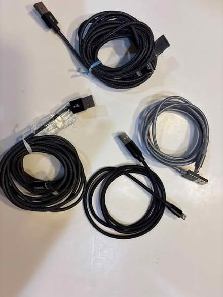 Photo of free USB to lightning cables (Darien) #1