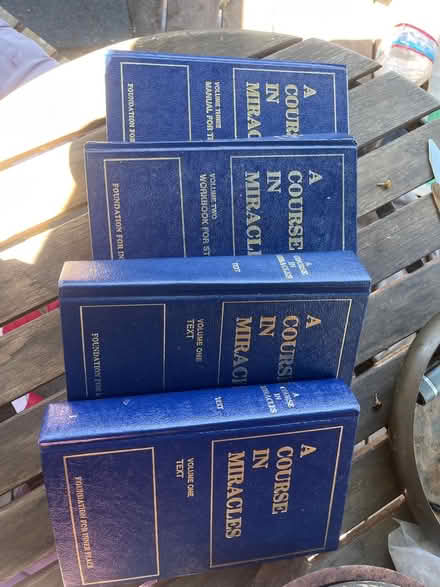 Photo of free A Course in Miracles books (North Willow Glen , San Jose) #1