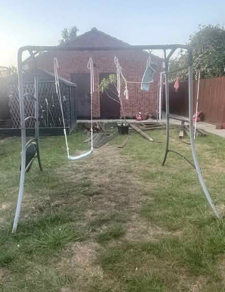 Photo of free Garden swing with climbing frame (Eastfield PE1) #1