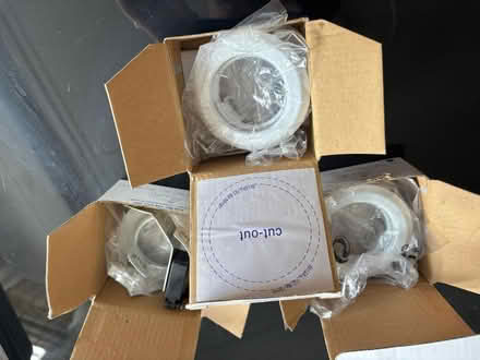 Photo of free Set of 3 Halolite LV down lights (Newark NG24) #1