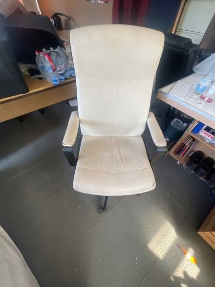 Photo of free Leather desk swivel chair (Boughton CH3) #1