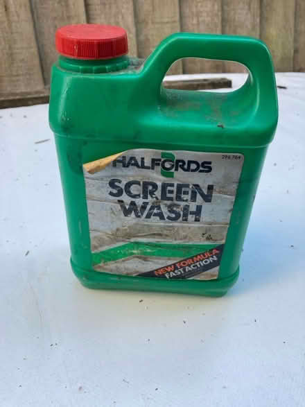 Photo of free Screen wash (old) (Oldfield Park BA2) #1