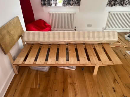 Photo of free Warren Evans kid bed and mattress (Brook Green W14) #1