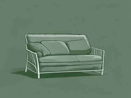 Photo of free Fitted tarpaulin protector for 2 seater rattan garden sofa. (Cheam SM2) #1