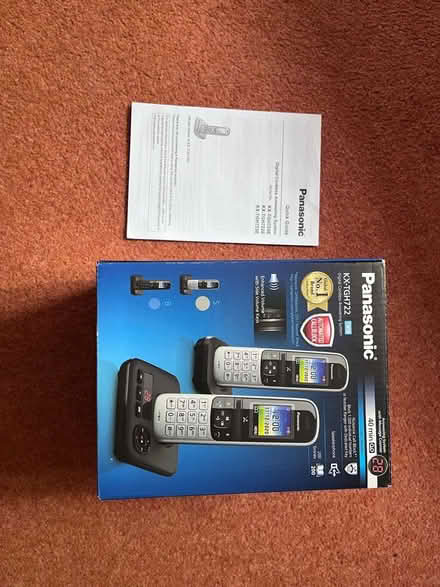 Photo of free Panasonic digital cordless phone set (inc. answerphone) (Sonning RG4) #2