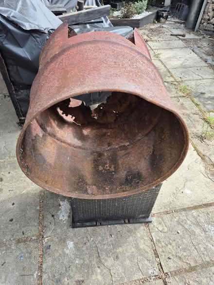 Photo of free Old food drum for planter (Parsons cross S5) #2