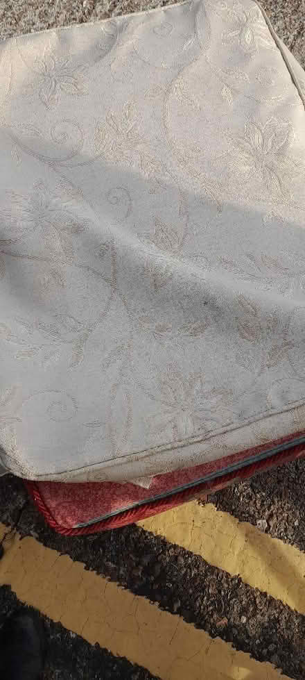 Photo of free Pouffe/ footstool. (Welling DA16) #1
