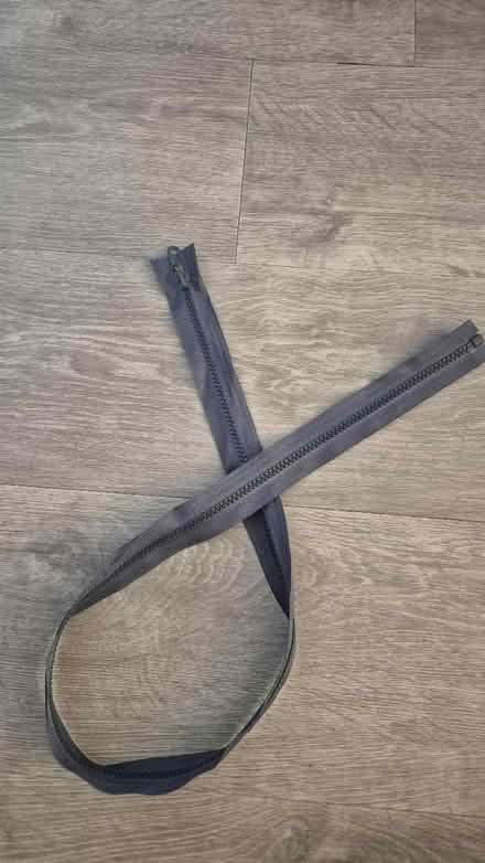 Photo of free 90cm grey zip (Downham BR1) #1