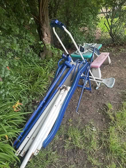 Photo of free Children’s swing set (Near 31st & Kemman Ave.) #4