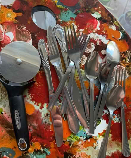 Photo of free Eating utensils/Silverware (Newtown, CT) #1