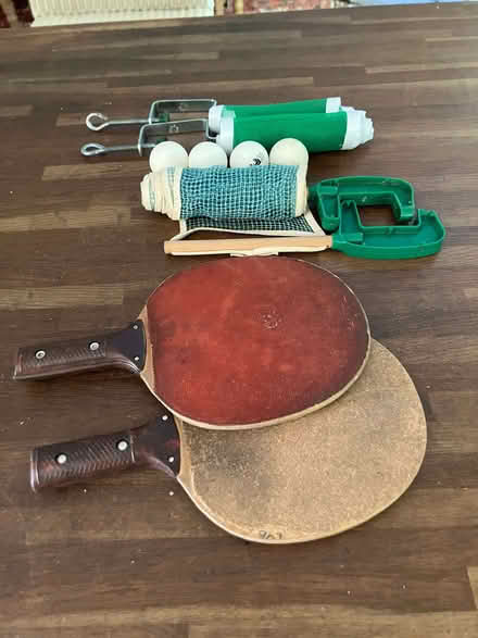 Photo of free Table tennis set (Weston Park BA1) #1