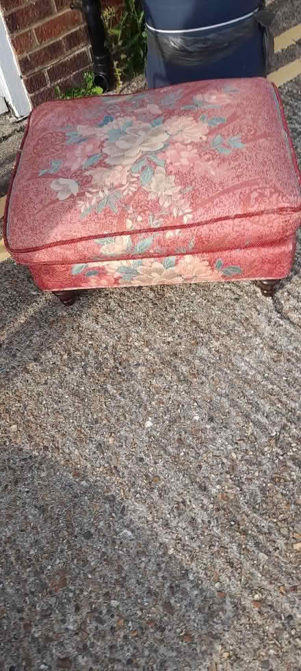 Photo of free Pouffe/ footstool. (Welling DA16) #2
