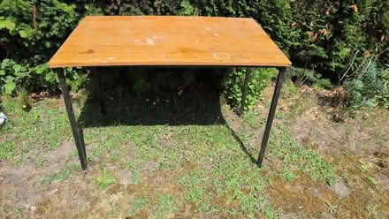 Photo of free Metal framed table with removable top (Gorse Hill GU22) #1