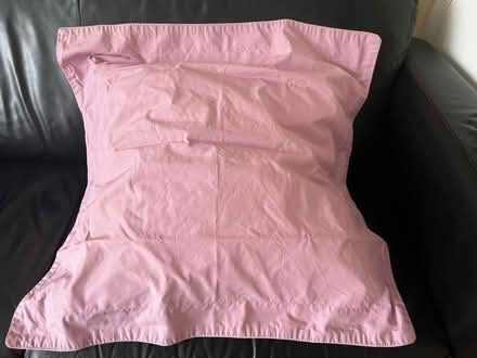 Photo of free Square pillow (65m*65cm) & its lilac (ish) cover (Poplars SG2) #2