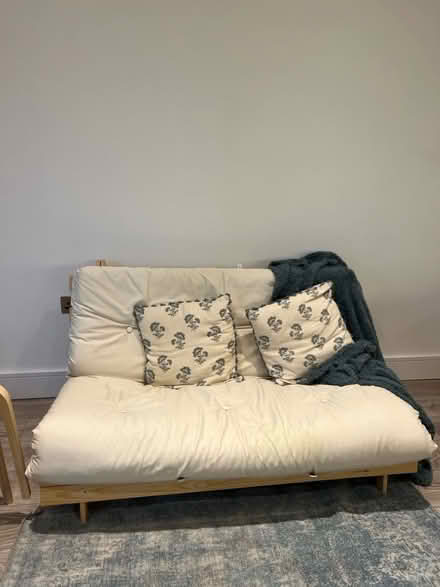 Photo of free double cream futon (TW7 7BN) #2