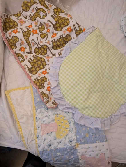Photo of free Bag of baby bedding (Ruscombe GL6) #1