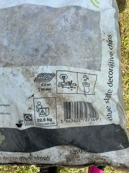Photo of free Blue slate decorative chips (Stubbington PO14) #4