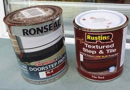 Photo of free Red door step paint (GU2 Stoughton) #1