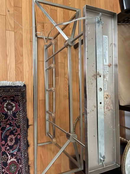 Photo of free Dining room chandelier (Near Friendship Heights metro) #3