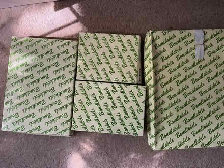 Photo of free Boxes of white labels (BR6) #2