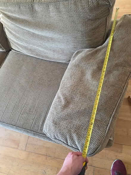 Photo of free pine sofa: 1 and wide 2-seater (Gleann na Rí Druid Valley D18) #3