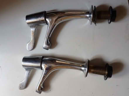 Photo of free A pair of pillar taps (Fairfield LA1) #2