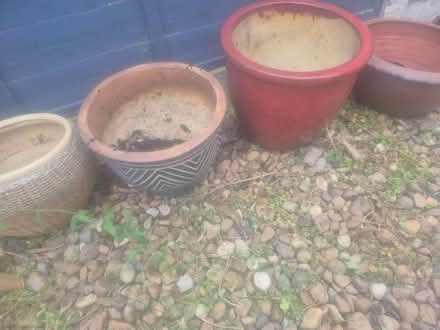 Photo of free Outdoor plant pots (Buckland End B34) #2