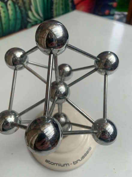 Photo of free Physics atom ornament (Great Rollright OX7) #1