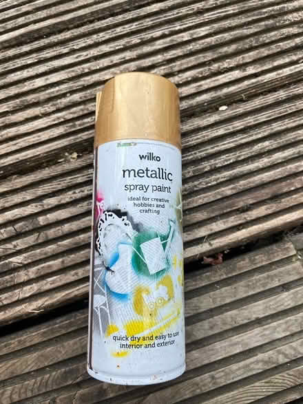 Photo of free Gold spray paint (Ware SG12) #1